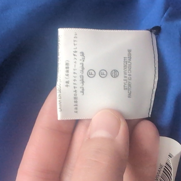 BCBGMaxAzria Halter dress - rhinestones - Blue - Picture 9 of 12